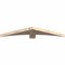 Ekena Millwork Bellingham Smooth Timber Gable Bracket, Douglas Fir, 60"W x 10"H x 3 1/2"D x 5 1/2"F, 4/12 Pitch GBW060X10X0406BEL00SDF - alternate 5